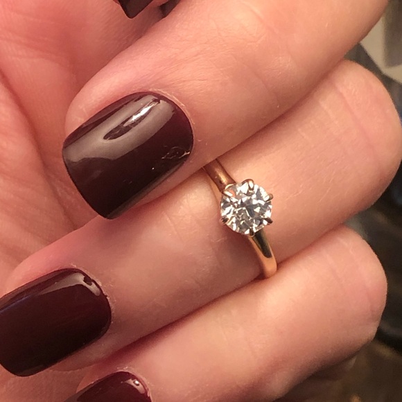 Victorian engagement ring with box - Picture 11 of 15